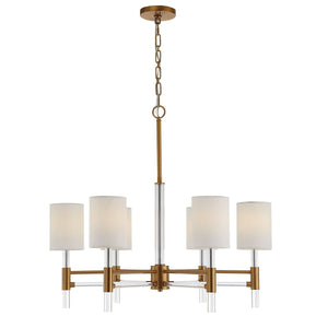 Welkin, 6 Lt Chandelier - elegant chandeliers for interiors | Image 5 | InSTYLE Home & Rugs