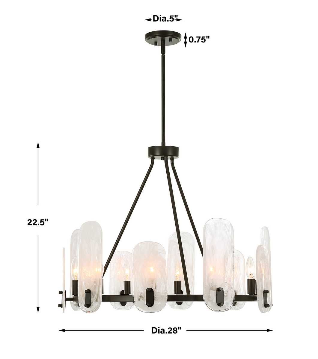 Ellipse, 10 Lt Chandelier - stylish lighting for any room | Image 12 | InSTYLE Home & Rugs