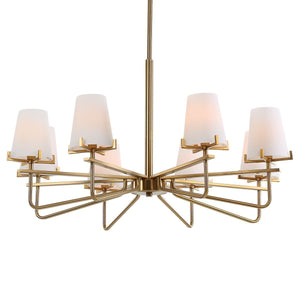 Lassen, 8 Lt Chandelier - luxurious chandeliers for homes | Image 6 | InSTYLE Home & Rugs