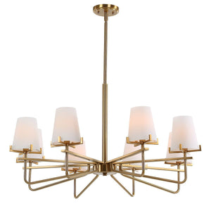 Lassen, 8 Lt Chandelier - luxurious chandeliers for homes | Image 7 | InSTYLE Home & Rugs
