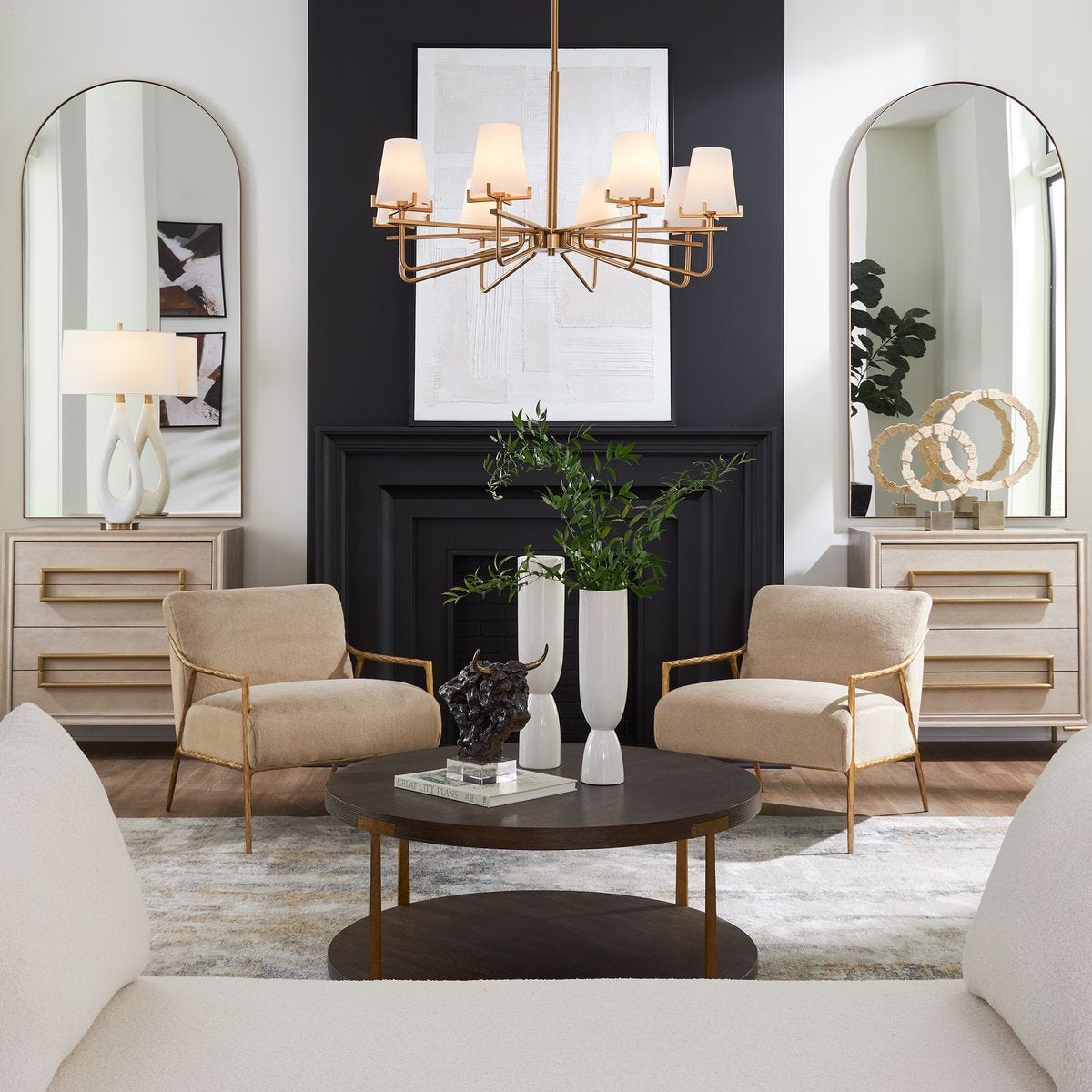 Lassen, 8 Lt Chandelier - luxurious chandeliers for homes | Image 3 | InSTYLE Home & Rugs