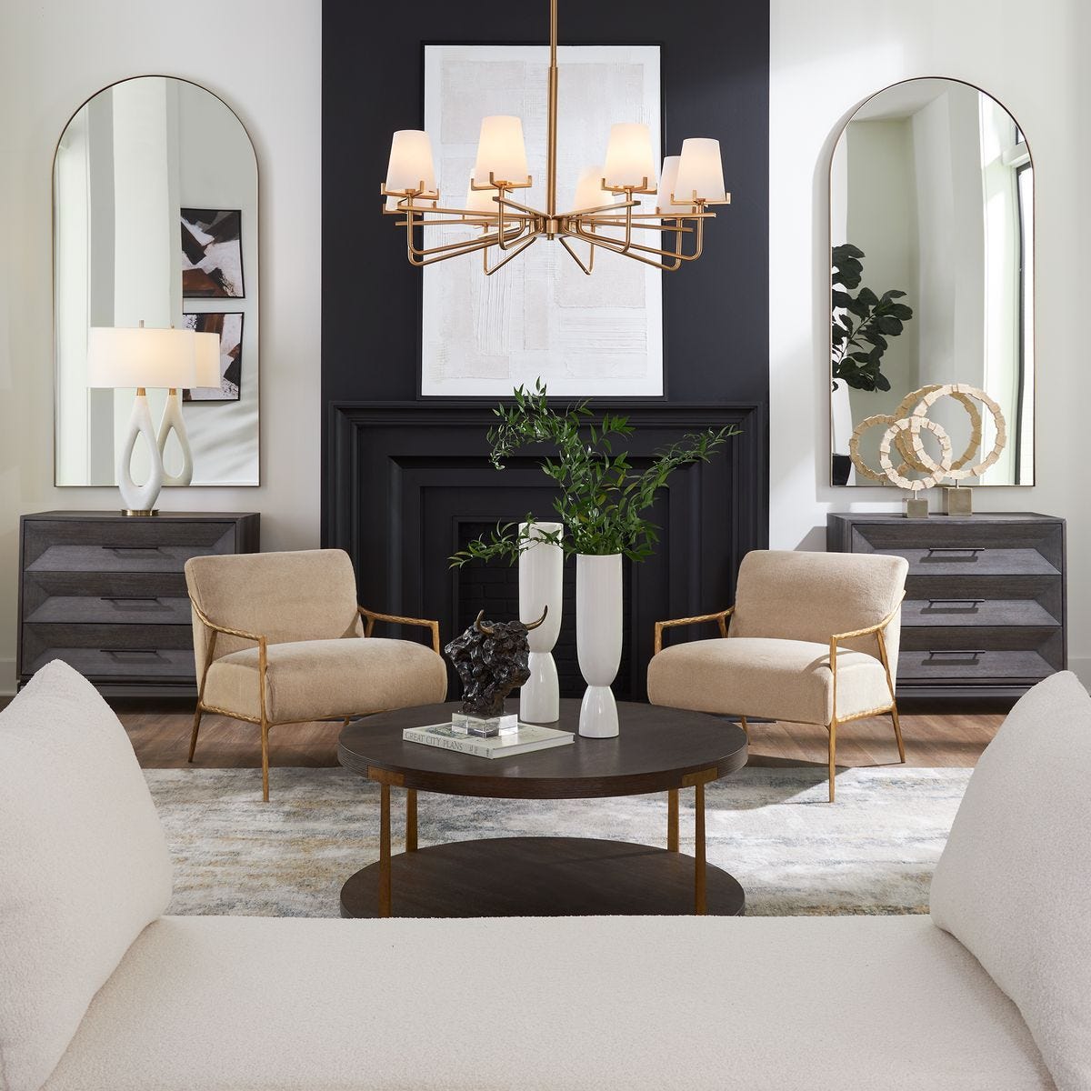Lassen, 8 Lt Chandelier - luxurious chandeliers for homes | Image 18 | InSTYLE Home & Rugs