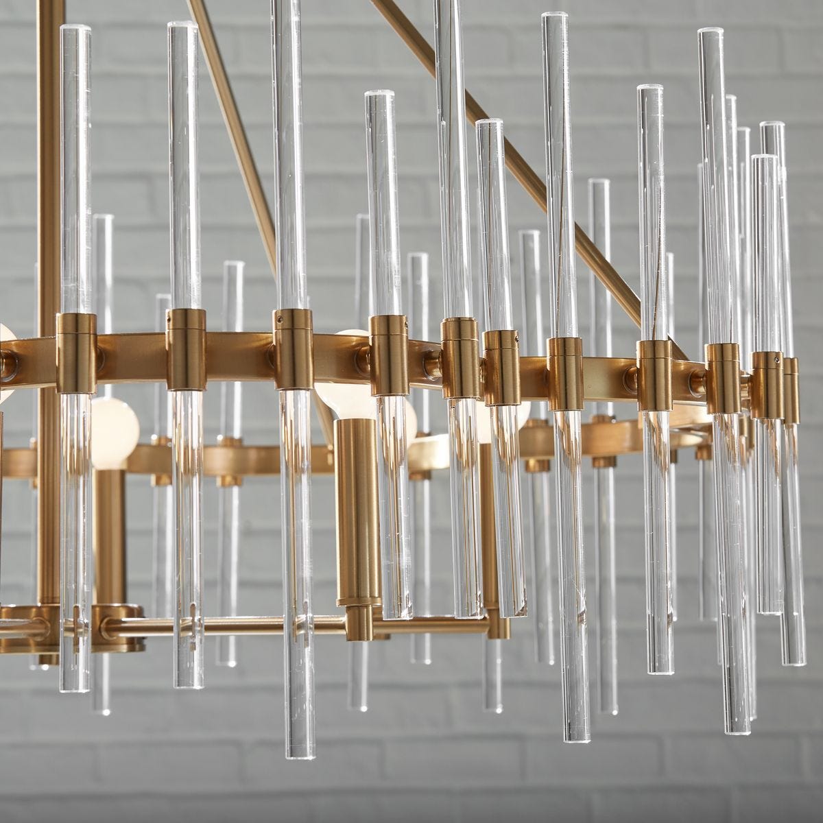Crystal Stick, 8 Lt Chandelier - elegant chandeliers for interiors | Image 9 | InSTYLE Home & Rugs