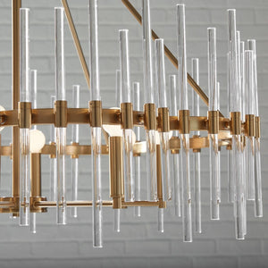 Crystal Stick, 8 Lt Chandelier - elegant chandeliers for interiors | Image 9 | InSTYLE Home & Rugs