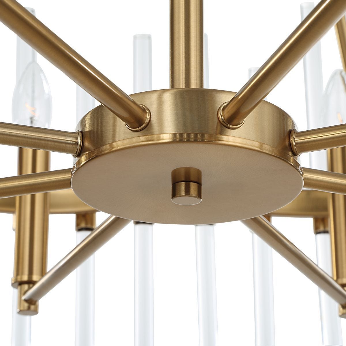 Crystal Stick, 8 Lt Chandelier - elegant chandeliers for interiors | Image 14 | InSTYLE Home & Rugs