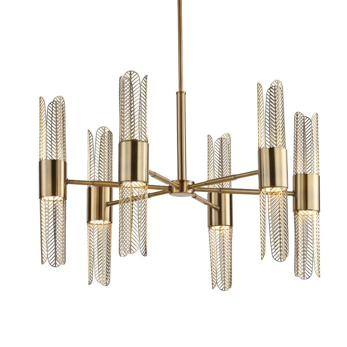 Cret, 12 Lt Chandelier - elegant chandeliers for interiors | Image 4 | InSTYLE Home & Rugs