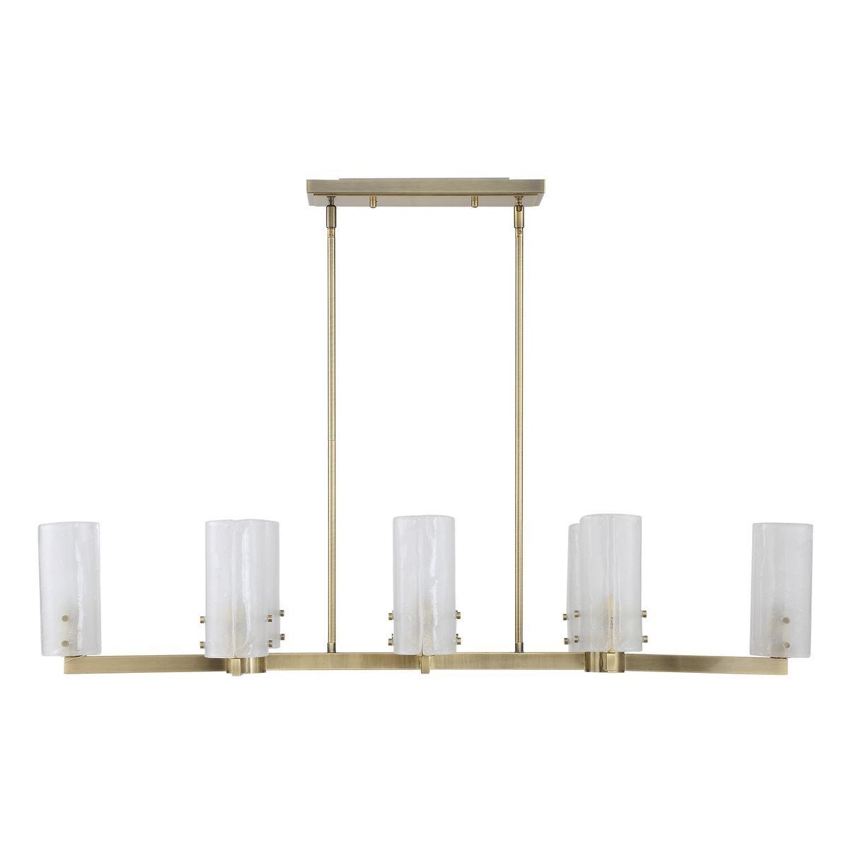 Mistie, 8 Lt Linear Chandelier - luxurious chandeliers for homes | Image 3 | InSTYLE Home & Rugs