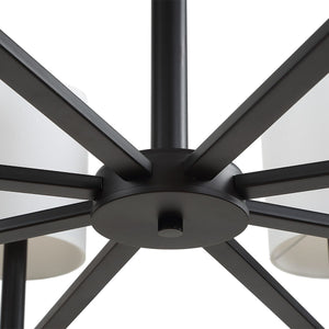 Faiyam, 8 Lt Chandelier - elegant chandeliers for interiors | Image 6 | InSTYLE Home & Rugs