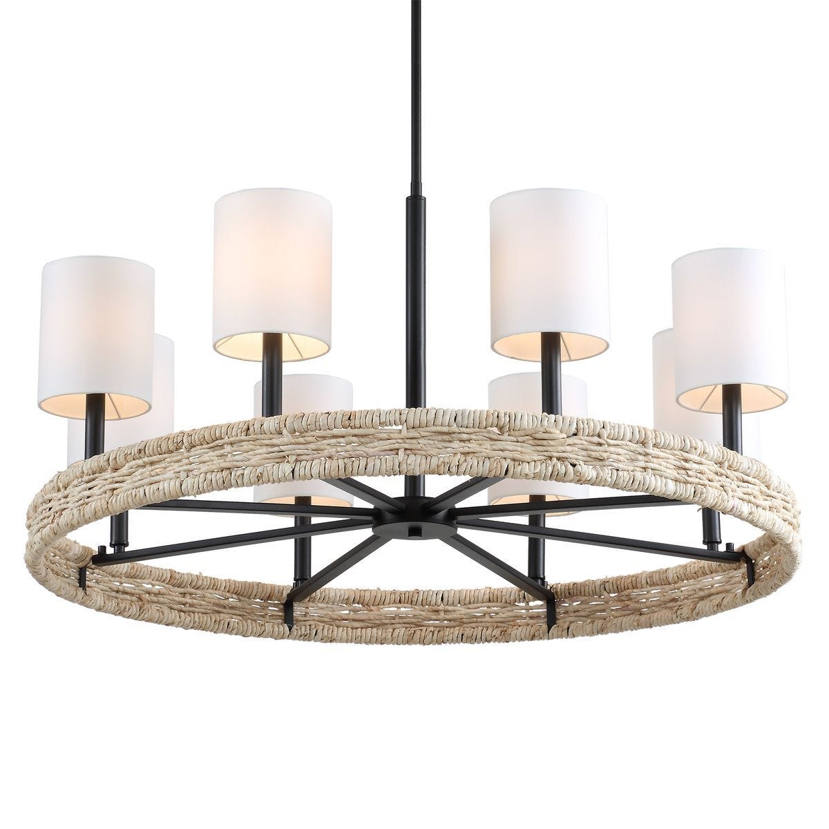 Faiyam, 8 Lt Chandelier - elegant chandeliers for interiors | Image 12 | InSTYLE Home & Rugs