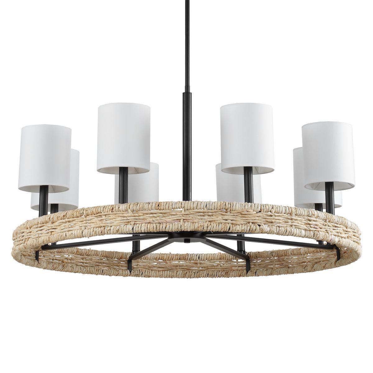 Faiyam, 8 Lt Chandelier - elegant chandeliers for interiors | Image 3 | InSTYLE Home & Rugs