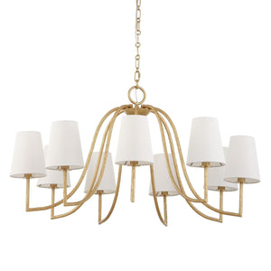 Seville, 9 Lt Chandelier - energy-efficient and stylish designs | Image 5 | InSTYLE Home & Rugs