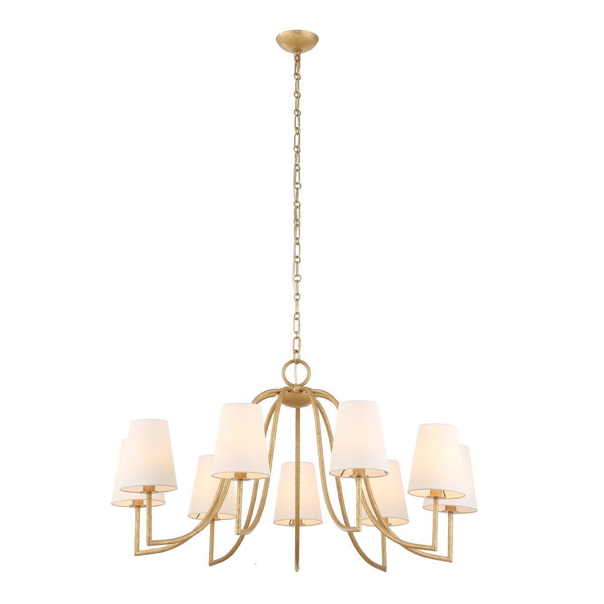 Seville, 9 Lt Chandelier - energy-efficient and stylish designs | Image 6 | InSTYLE Home & Rugs