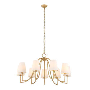 Seville, 9 Lt Chandelier - energy-efficient and stylish designs | Image 6 | InSTYLE Home & Rugs