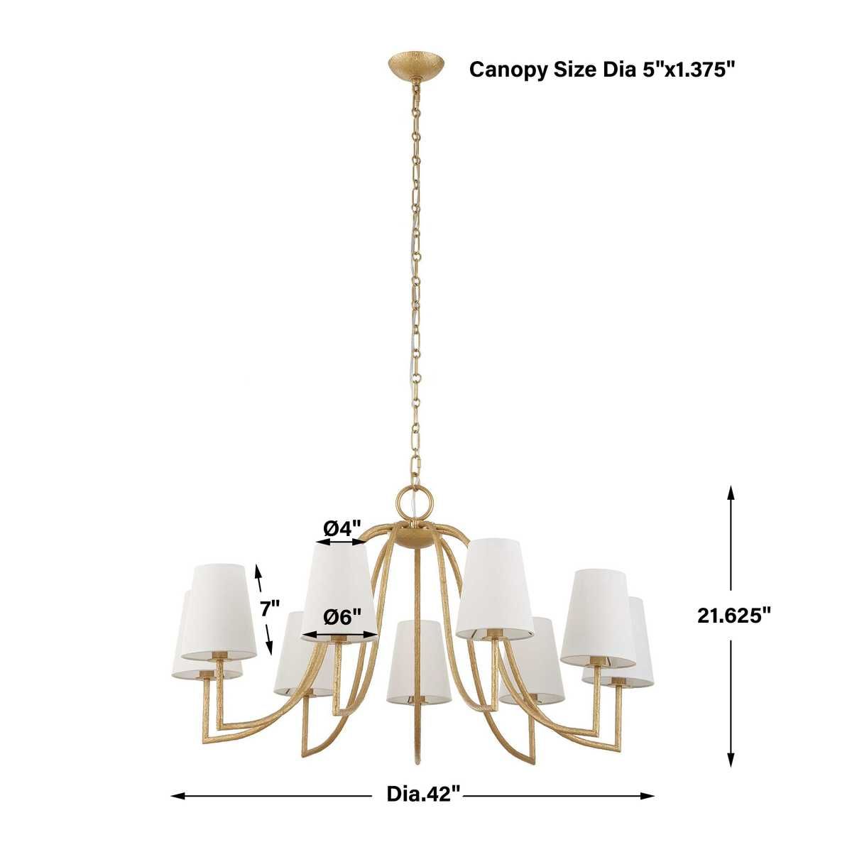 Seville, 9 Lt Chandelier - energy-efficient and stylish designs | Image 13 | InSTYLE Home & Rugs