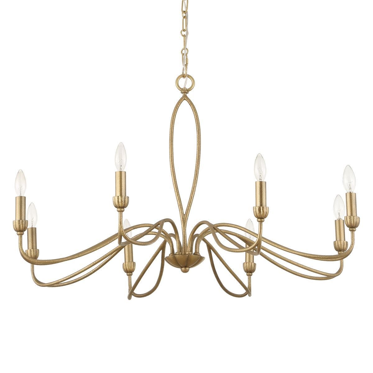 Corella, 8 Lt Chandelier - stylish lighting for any room | Image 4 | InSTYLE Home & Rugs