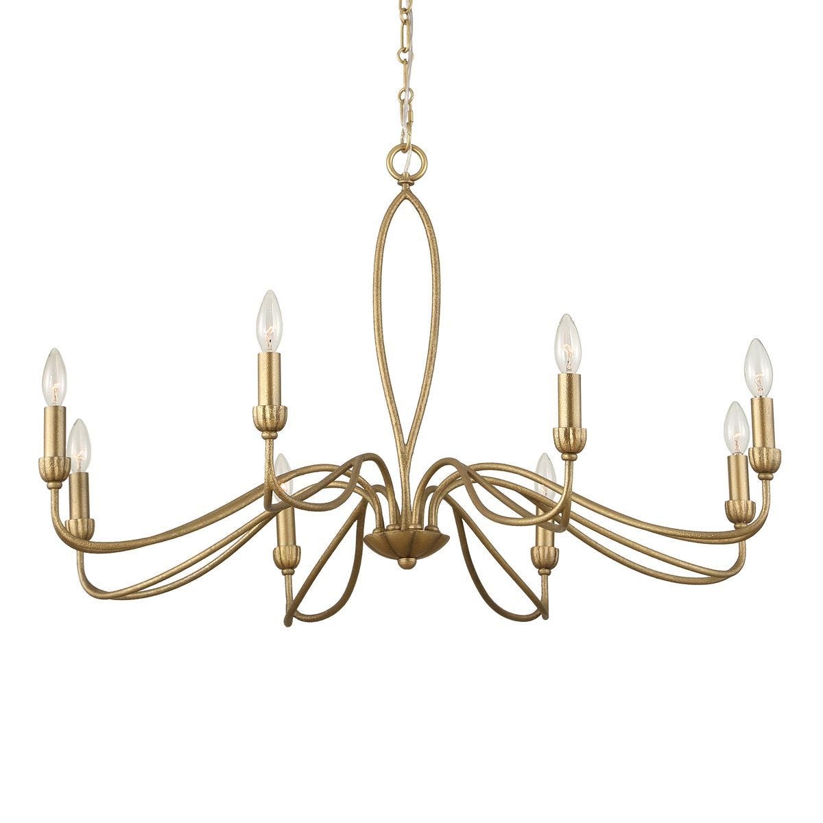Corella, 8 Lt Chandelier - stylish lighting for any room | Image 5 | InSTYLE Home & Rugs