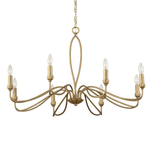 Corella, 8 Lt Chandelier - stylish lighting for any room | Image 5 | InSTYLE Home & Rugs