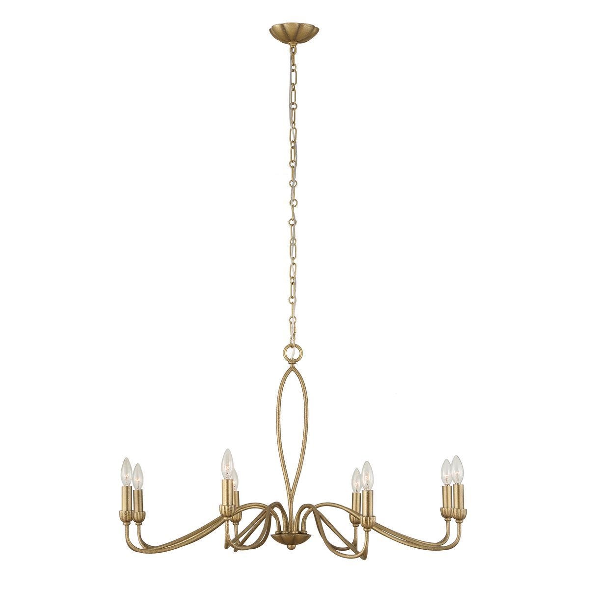Corella, 8 Lt Chandelier - stylish lighting for any room | Image 9 | InSTYLE Home & Rugs