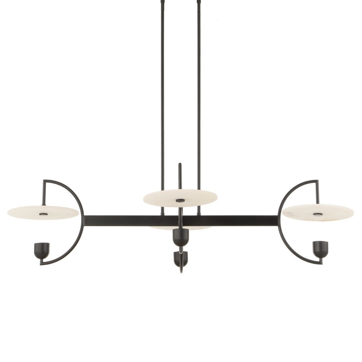 Kyoto, 4 Lt Linear LED Chandelier - stylish lighting for any room | Image 3 | InSTYLE Home & Rugs