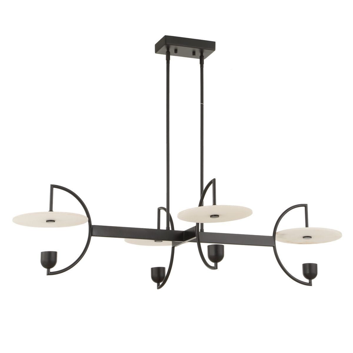 Kyoto, 4 Lt Linear LED Chandelier - stylish lighting for any room | Image 5 | InSTYLE Home & Rugs