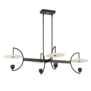 Kyoto, 4 Lt Linear LED Chandelier - stylish lighting for any room | Image 5 | InSTYLE Home & Rugs