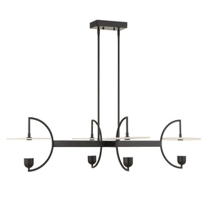 Kyoto, 4 Lt Linear LED Chandelier - stylish lighting for any room | Image 8 | InSTYLE Home & Rugs