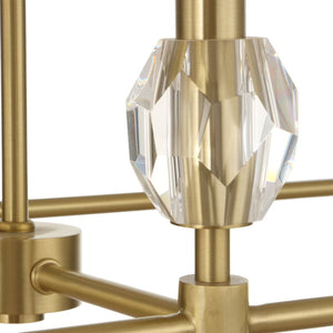 Arques 8 Lt Linear Chandelier - stylish lighting for any room | Image 15 | InSTYLE Home & Rugs