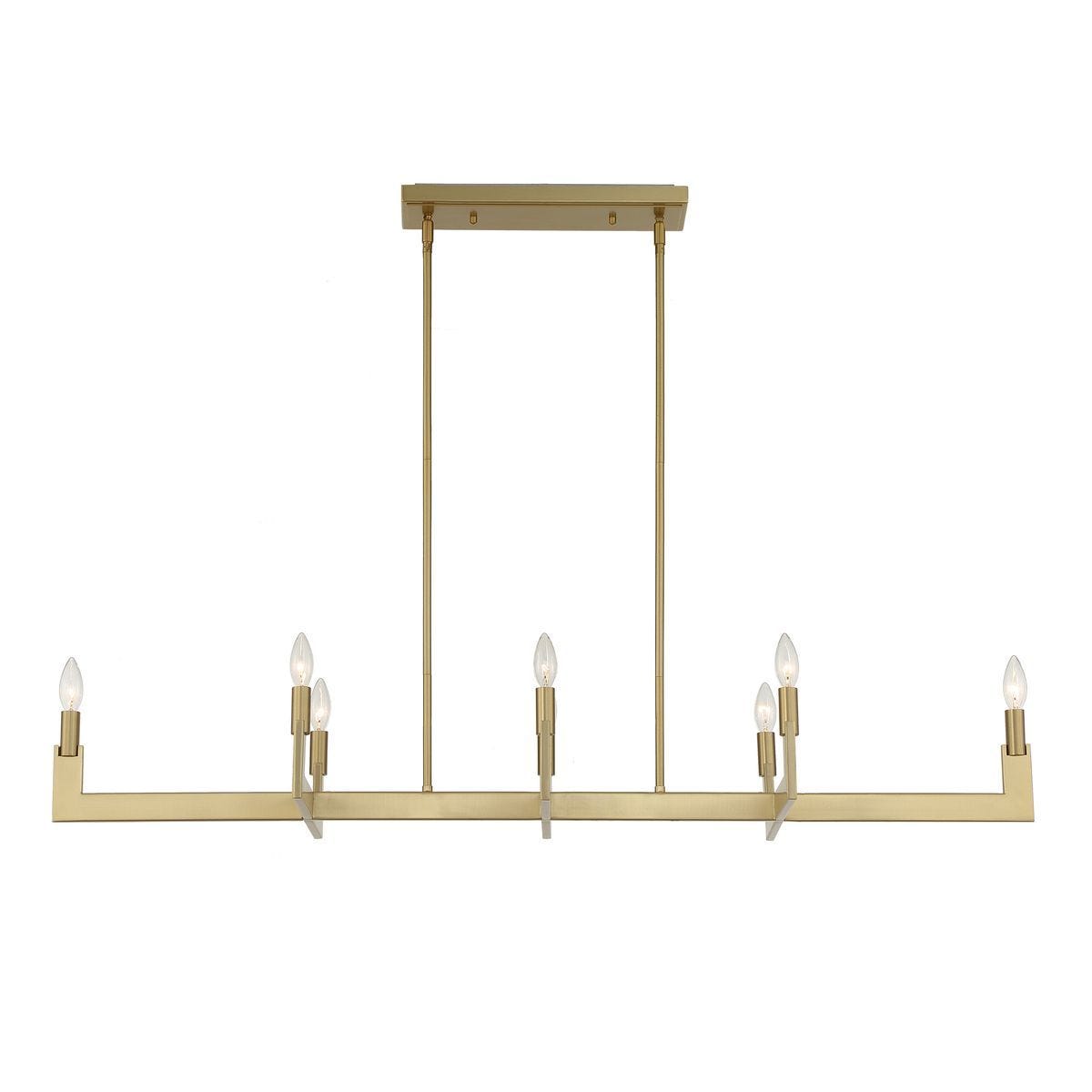 Cordoba, 8 Lt Linear Chandelier - stylish lighting for any room | Image 9 | InSTYLE Home & Rugs