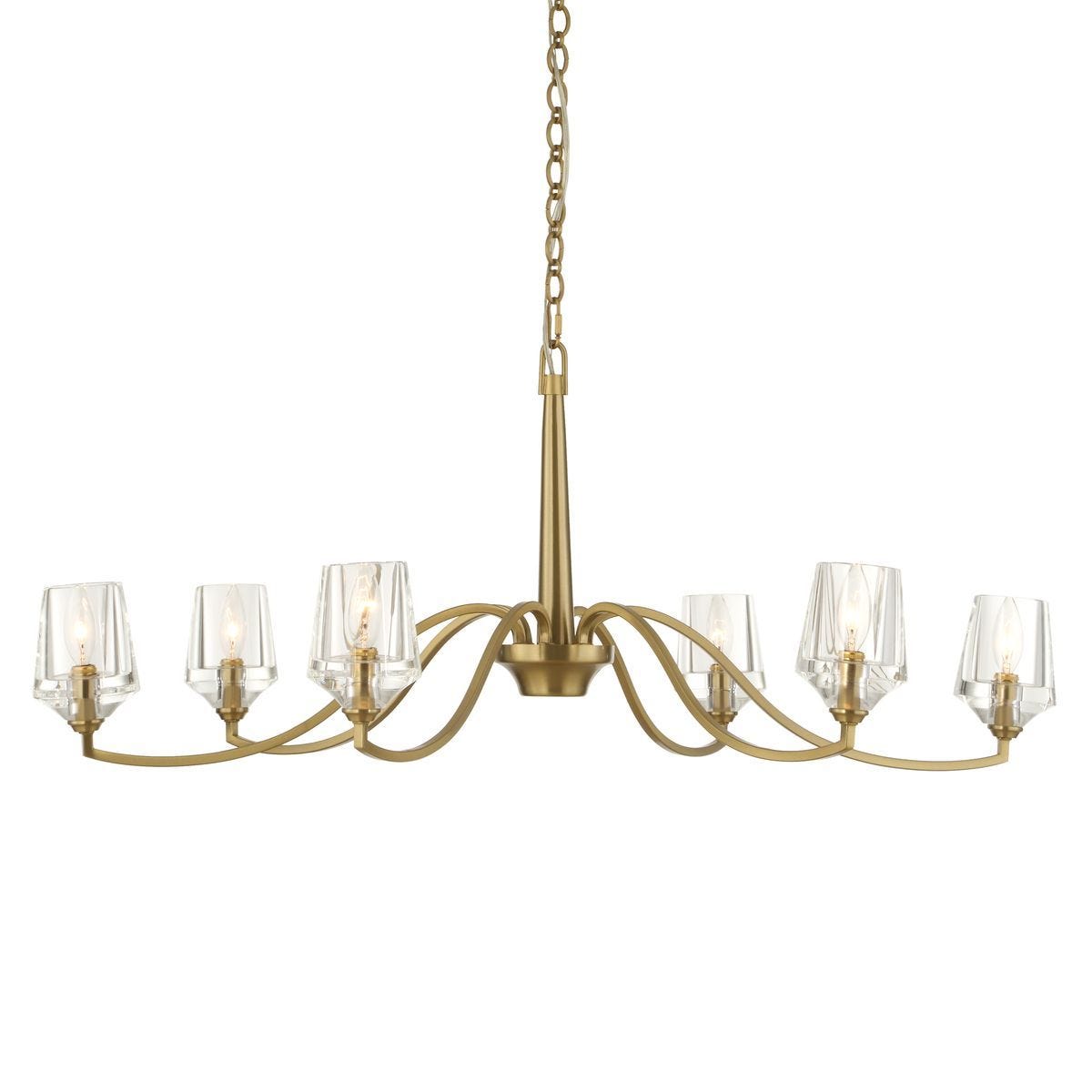 Barcelona, 6 Lt Chandelier - stylish lighting for any room | Image 5 | InSTYLE Home & Rugs