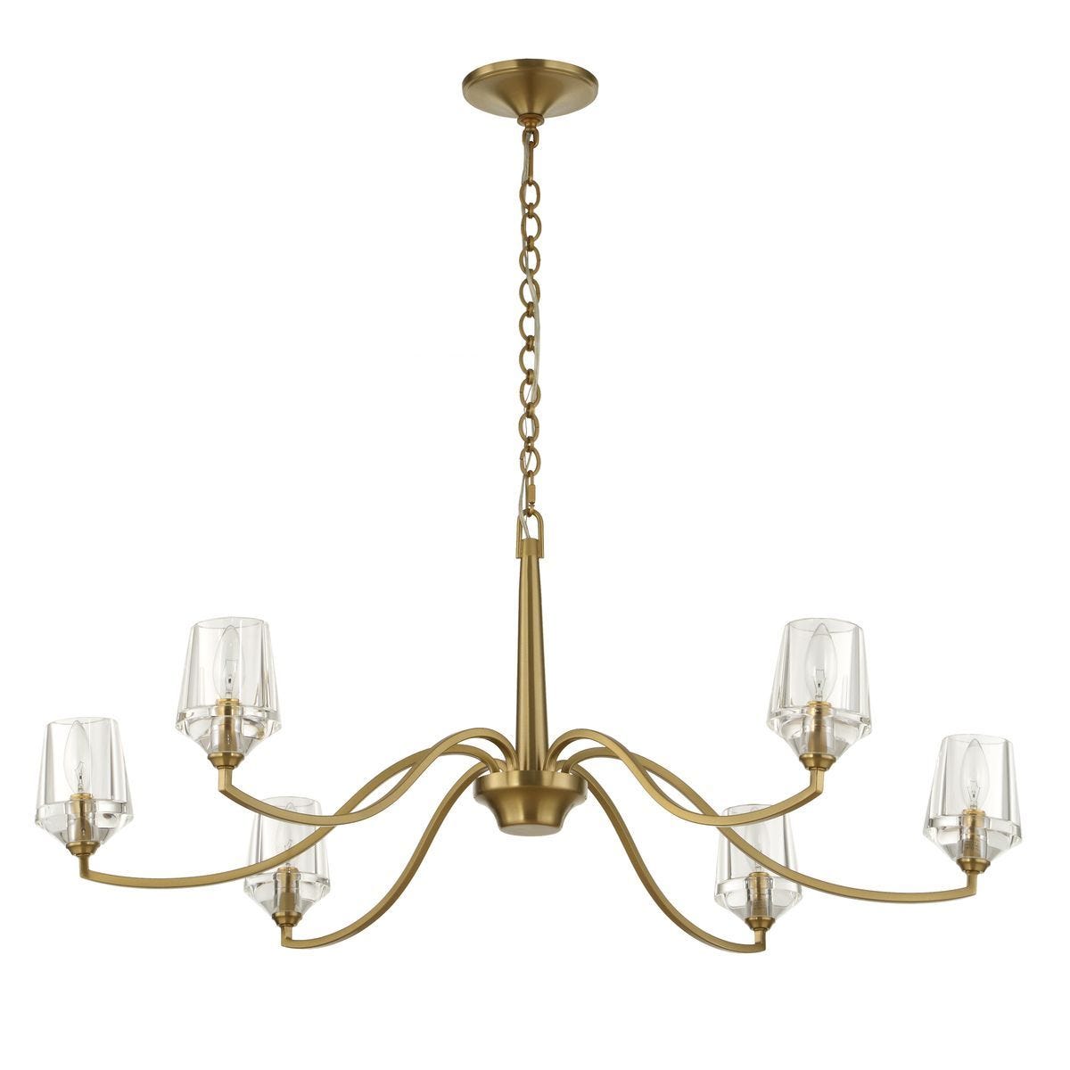 Barcelona, 6 Lt Chandelier - stylish lighting for any room | Image 8 | InSTYLE Home & Rugs