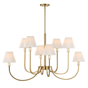 Poppins, 8 Lt Chandelier - luxurious chandeliers for homes | Image 9 | InSTYLE Home & Rugs