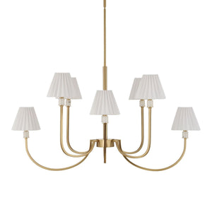 Poppins, 8 Lt Chandelier - luxurious chandeliers for homes | Image 3 | InSTYLE Home & Rugs
