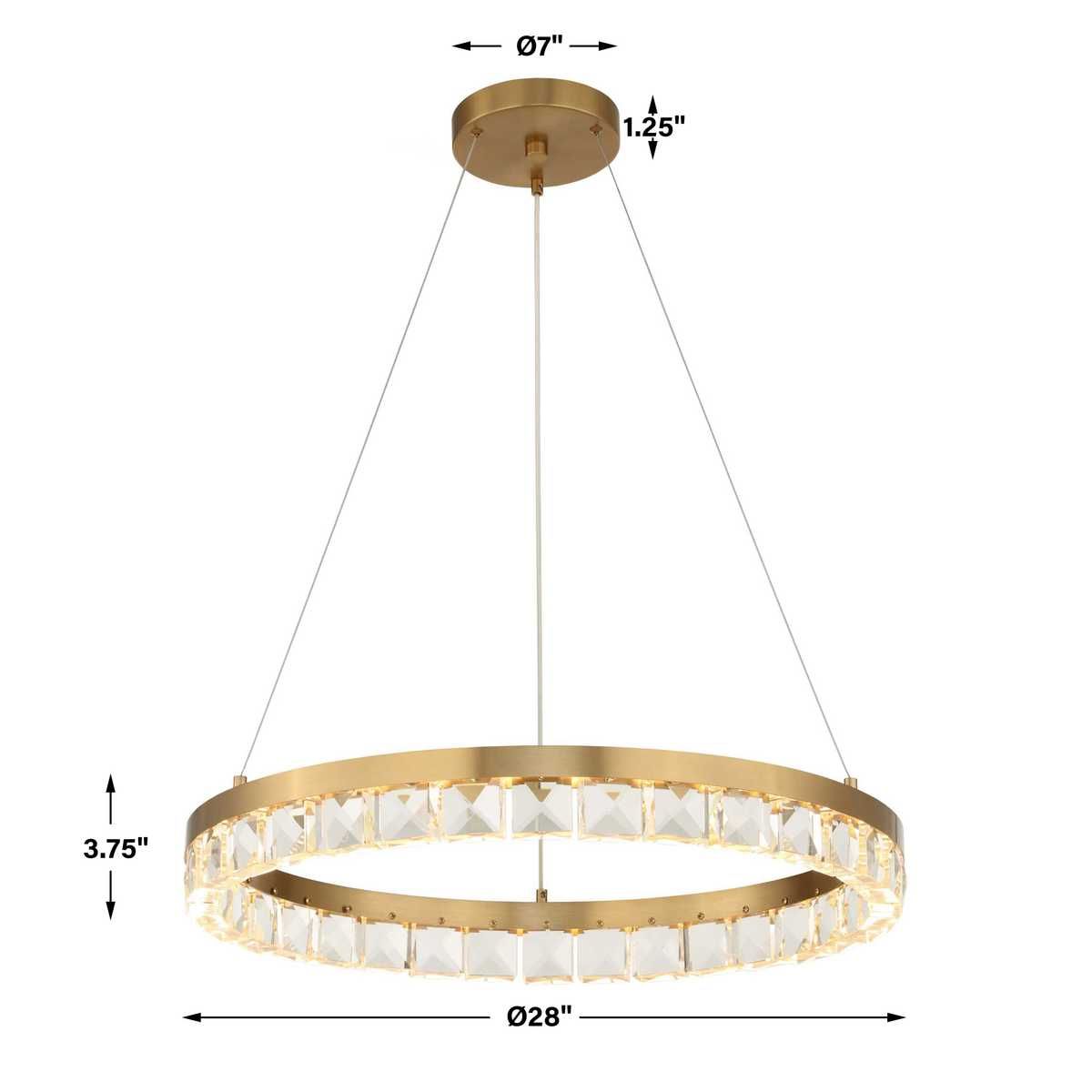 Segovia, LED Chandelier - luxurious chandeliers for homes | Image 14 | InSTYLE Home & Rugs
