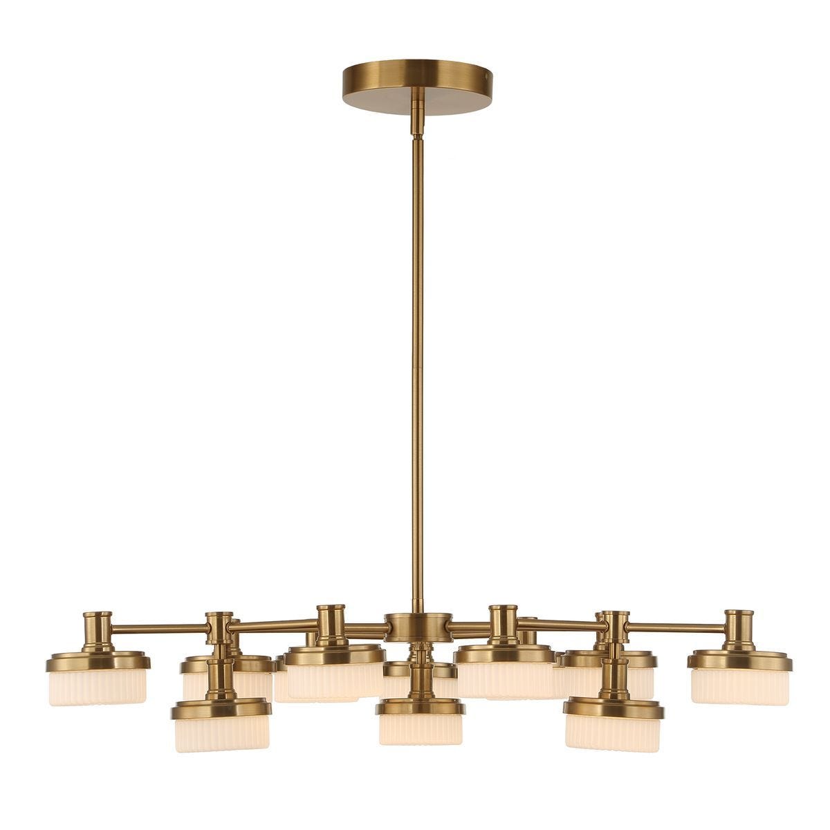 Wedge, 12 Lt LED Chandelier - stylish lighting for any room | Image 4 | InSTYLE Home & Rugs