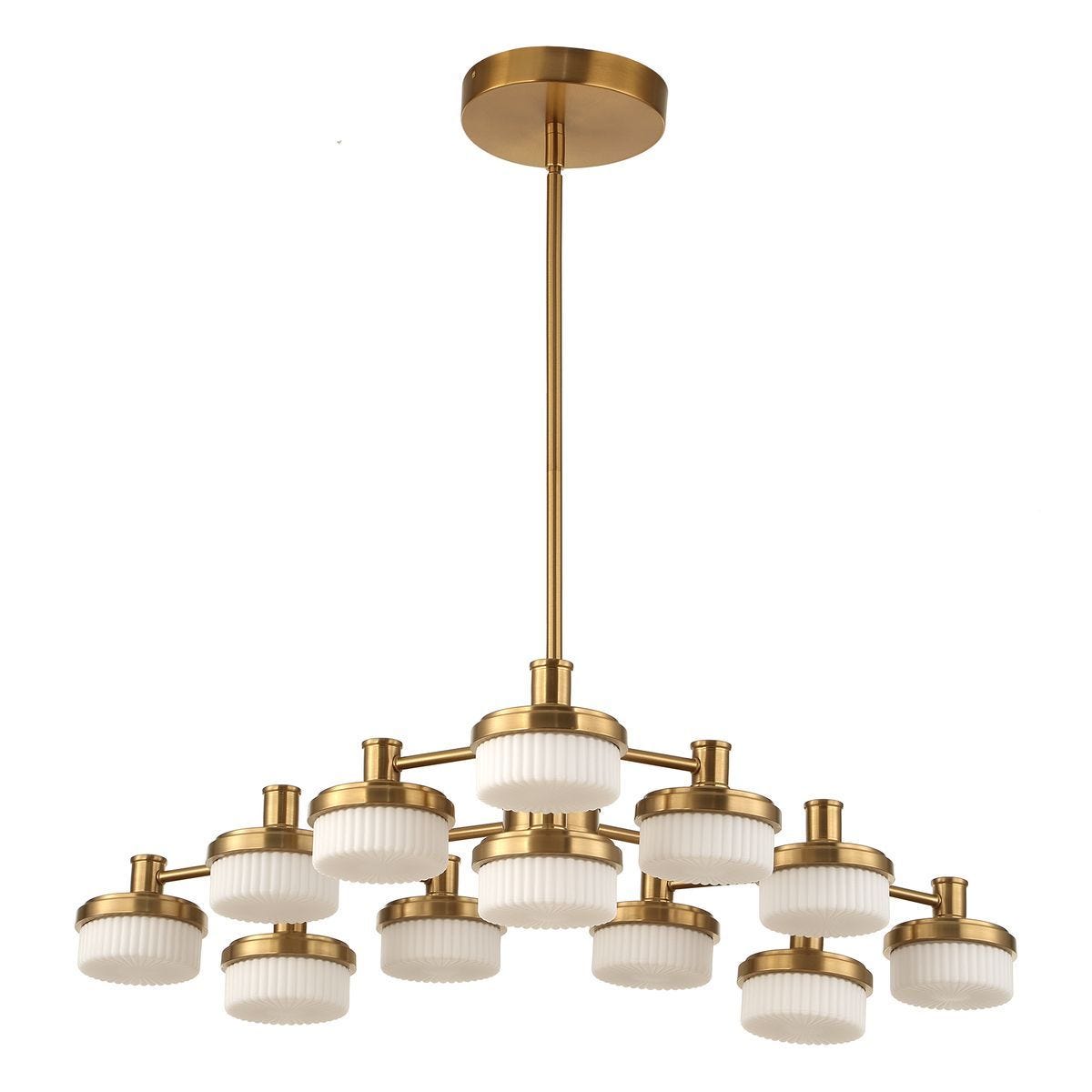 Wedge, 12 Lt LED Chandelier - stylish lighting for any room | Image 7 | InSTYLE Home & Rugs