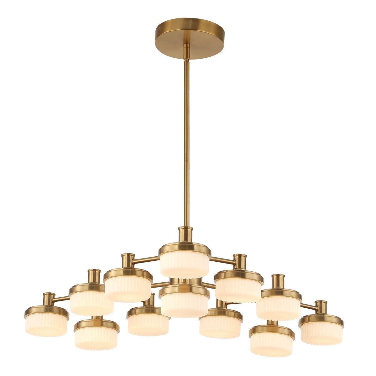 Wedge, 12 Lt LED Chandelier - stylish lighting for any room | Image 9 | InSTYLE Home & Rugs