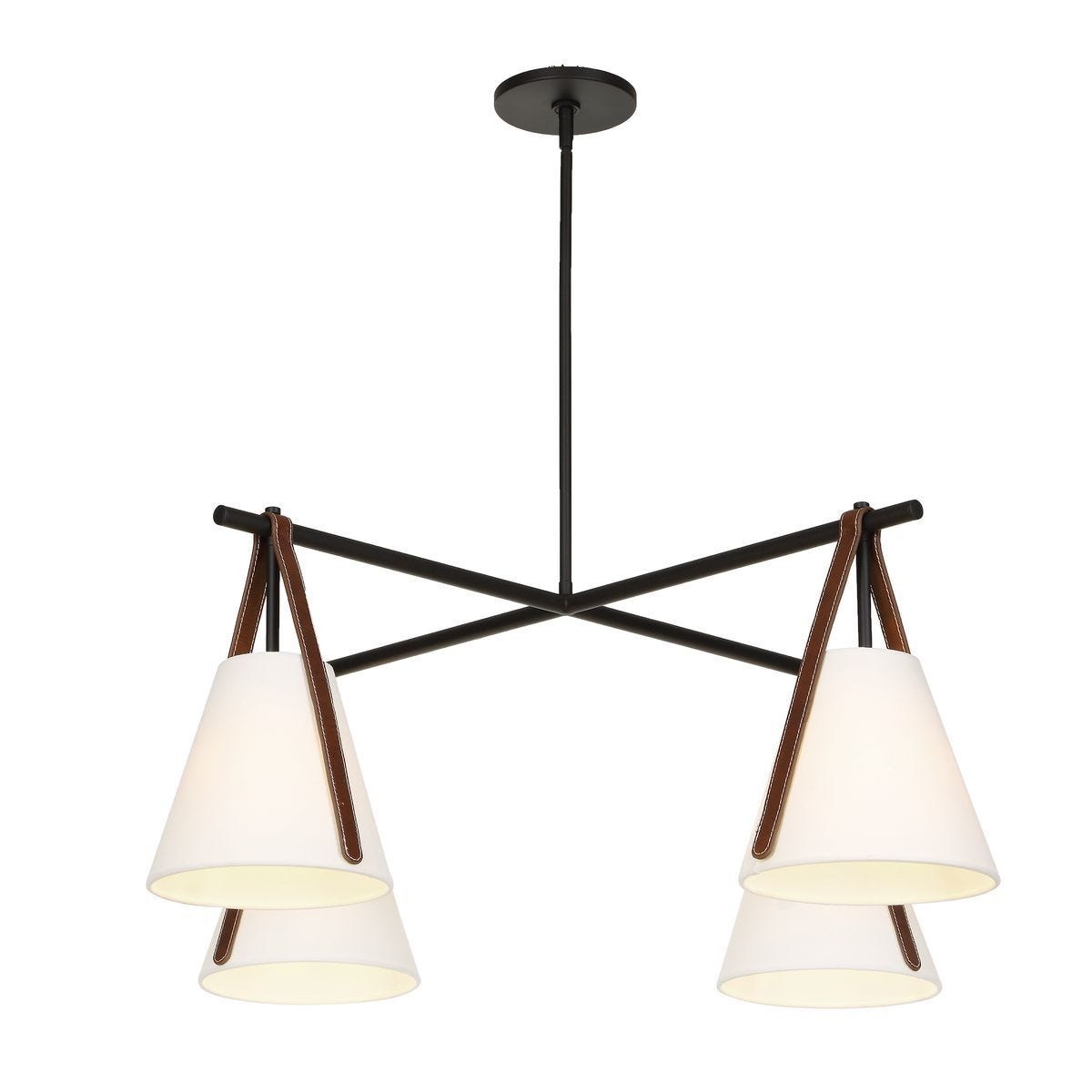 Reins, 4 Lt Chandelier - luxurious chandeliers for homes | Image 7 | InSTYLE Home & Rugs