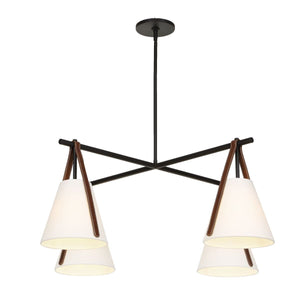 Reins, 4 Lt Chandelier - luxurious chandeliers for homes | Image 7 | InSTYLE Home & Rugs