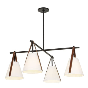 Reins, 4 Lt Chandelier - luxurious chandeliers for homes | Image 6 | InSTYLE Home & Rugs