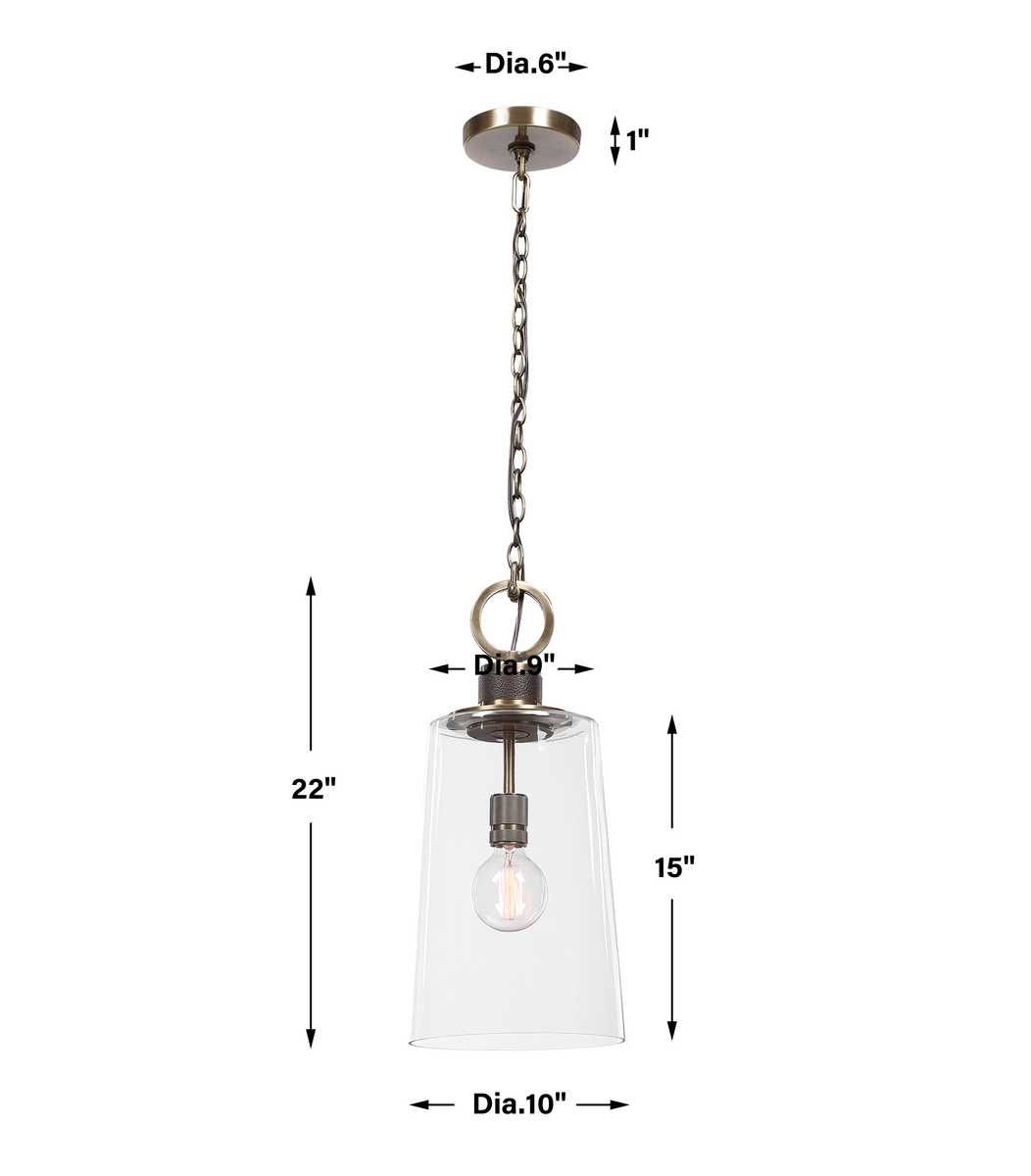 Rosston, 1 Lt Mini Pendant - from table lamps to chandeliers and floor lamps | Image 8 | InSTYLE Home & Rugs