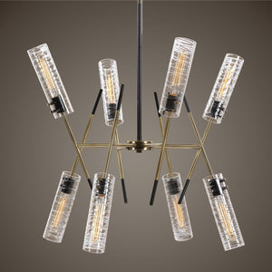 Telesto, 8 Lt Pendant - elegant lighting for any room | Image 1 | InSTYLE Home & Rugs
