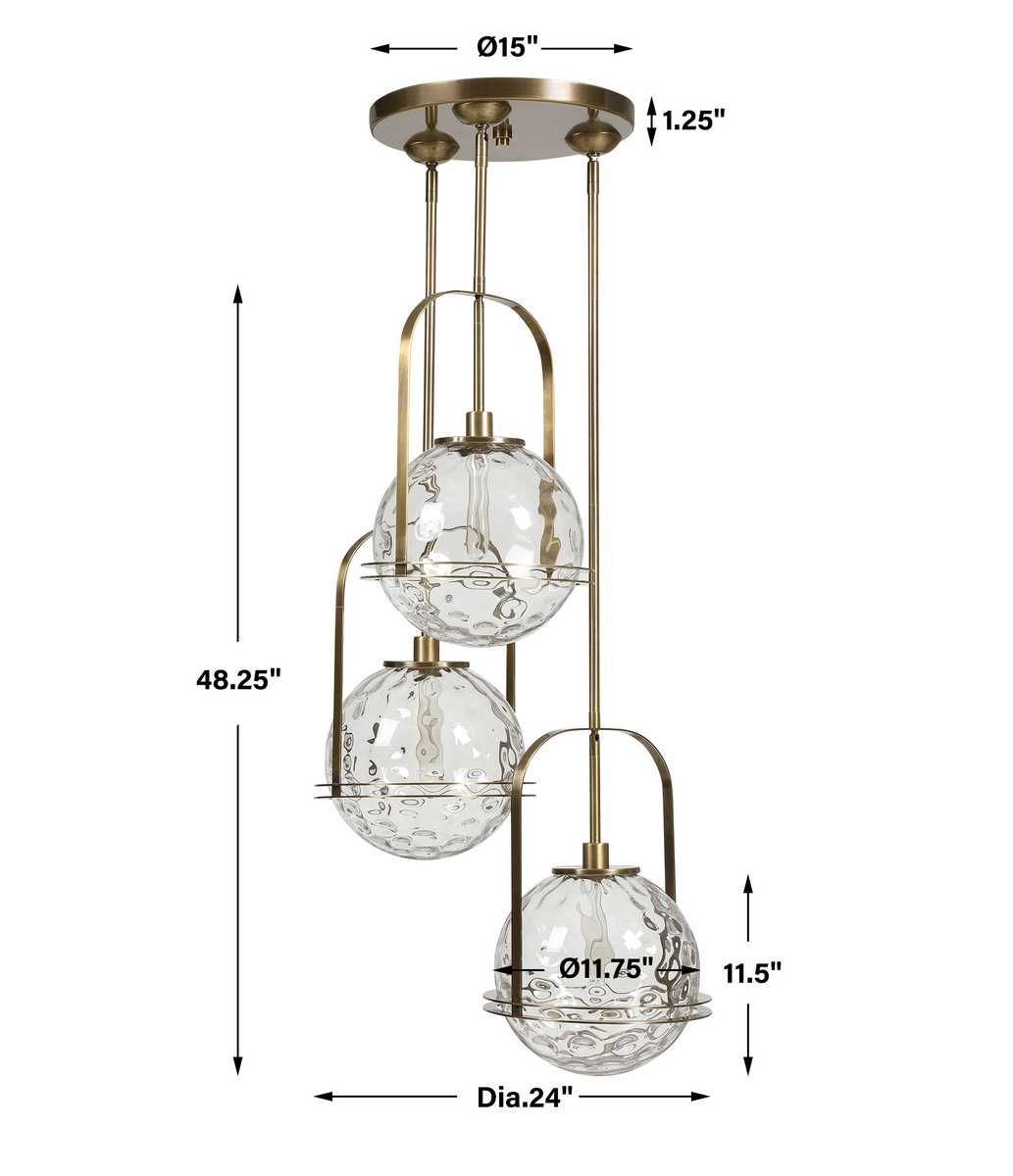 Mimas, 3 Lt Cluster Pendant - from table lamps to chandeliers and floor lamps | Image 8 | InSTYLE Home & Rugs