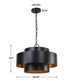 Youngstown, 4 Lt Pendant - elegant lighting for any room | Image 9 | InSTYLE Home & Rugs