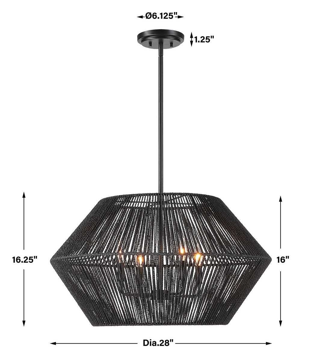 Suva, 4 Lt Pendant - energy-efficient and stylish designs | Image 9 | InSTYLE Home & Rugs