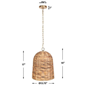 Rotorua, 1 Lt Pendant - from table lamps to chandeliers and floor lamps | Image 10 | InSTYLE Home & Rugs