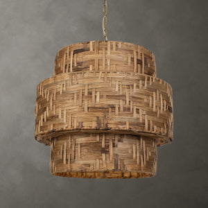 Water Hyacinth, 4 Lt Pendant - from table lamps to chandeliers and floor lamps | Image 1 | InSTYLE Home & Rugs