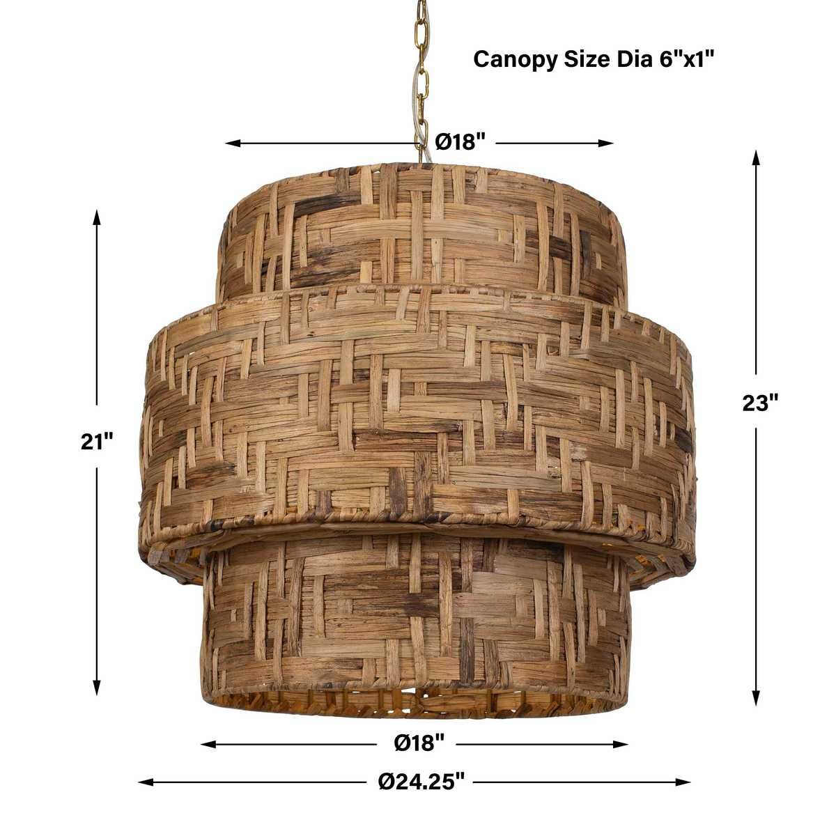 Water Hyacinth, 4 Lt Pendant - from table lamps to chandeliers and floor lamps | Image 10 | InSTYLE Home & Rugs