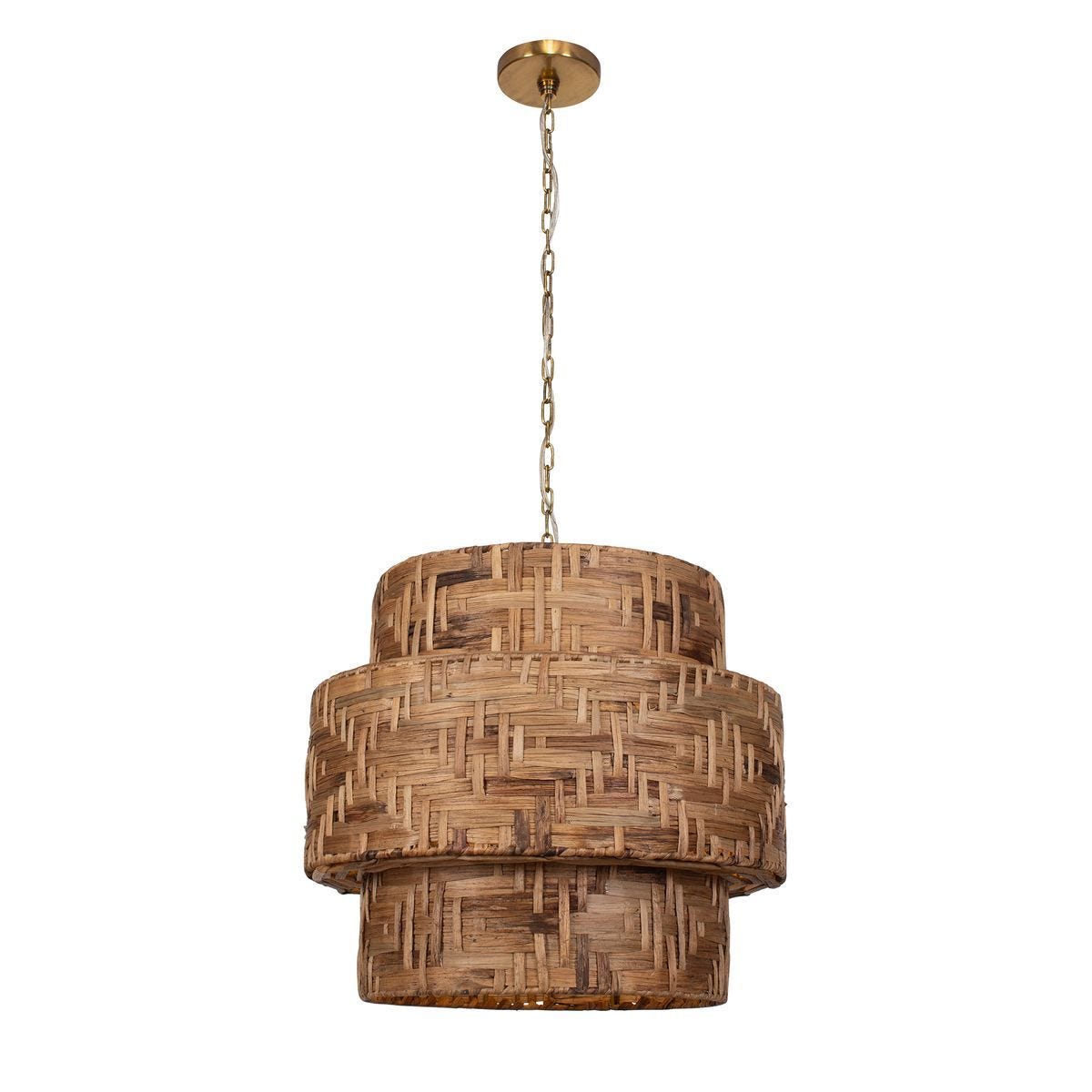 Water Hyacinth, 4 Lt Pendant - from table lamps to chandeliers and floor lamps | Image 4 | InSTYLE Home & Rugs