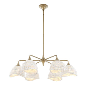 Biddeford, 6 Lt Pendant - from table lamps to chandeliers and floor lamps | Image 8 | InSTYLE Home & Rugs