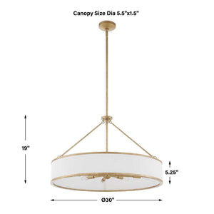 Algiers, 8 Lt Pendant - chic pendant lights for modern homes | Image 15 | InSTYLE Home & Rugs